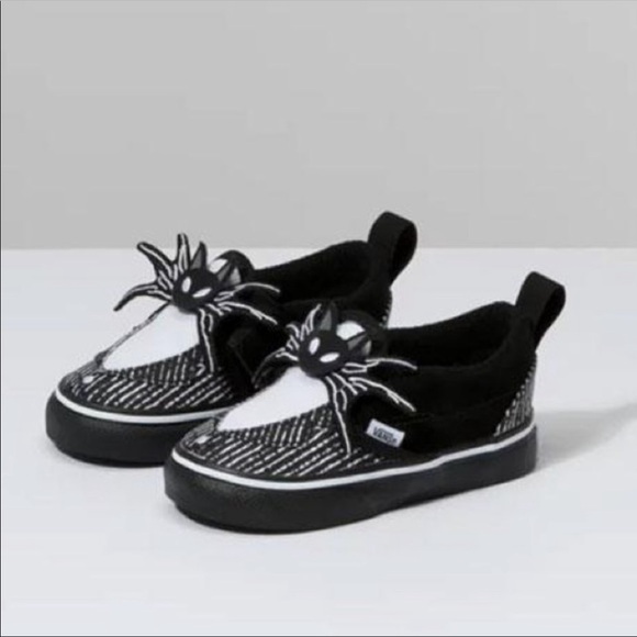 Vans x Disney the‎ Nightmare Before Christmas Slip on V Sneaker Size 5.5 Toddler - Picture 1 of 12